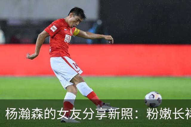 杨瀚森的女友分享新照：粉嫩长裙尽显优雅，陪伴之情真挚动人